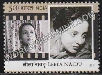 2011 Legendary Heroines of Indian Cinema-Leela Naidu MNH