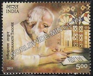 2011 Rabindranath Tagore-As a poet & Writer MNH