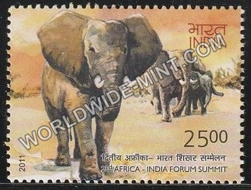 2011 2nd Africa India Froum Summit-African Elephant MNH