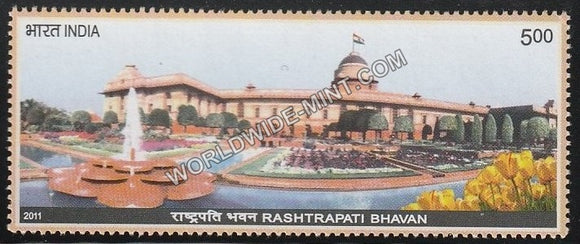 2011 Rashtrapati Bhavan-Mughal Garden MNH