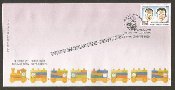 2011 INDIA Smile Train / Cleft Palate Surgery FDC