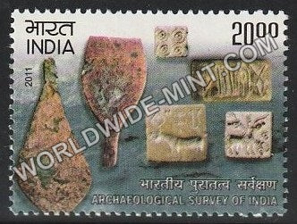2011 Archaeological Survey of India- Pre Historic Seals MNH