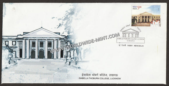 2012 INDIA Isabella Thoburn College Lucknow FDC