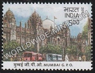 2013 Heritage Buildings-Mumbai GPO MNH