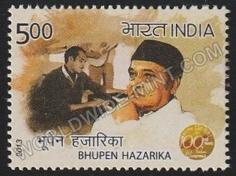 2013 100 Years of Indian Cinema-Bhupen Hazarika MNH