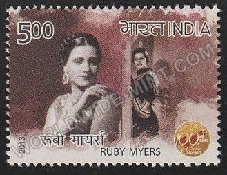 2013 100 Years of Indian Cinema-Ruby Myers (Sulochana) MNH