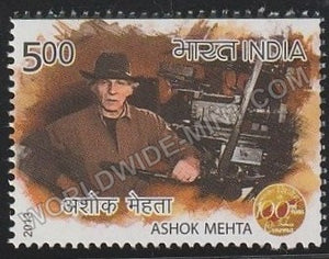 2013 100 Years of Indian Cinema-Ashok Mehta MNH