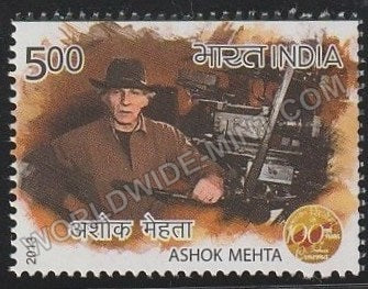2013 100 Years of Indian Cinema-Ashok Mehta MNH