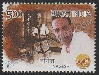 2013 100 Years of Indian Cinema-Nagesh MNH