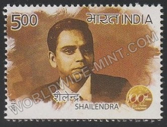 2013 100 Years of Indian Cinema-Shailendra MNH