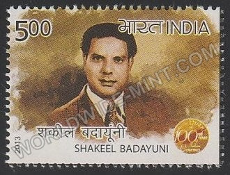 2013 100 Years of Indian Cinema-Shakeel Badayuni MNH