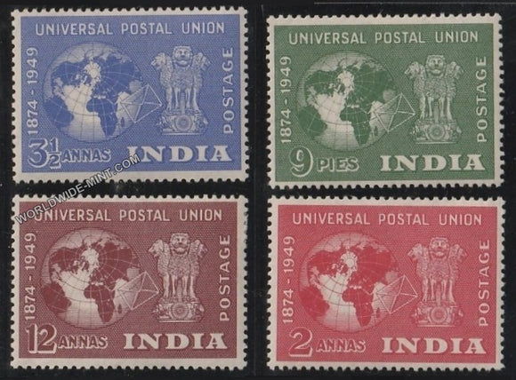1949 Universal Postal Union-Set of 4 MNH