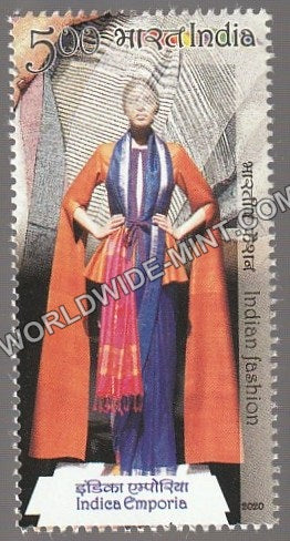 2020 Indian Fasion-Designer's Creation Series 4-Indica Emporia Single Stamp MNH
