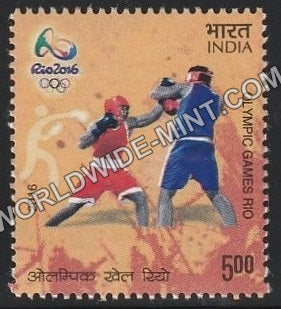 2016 Games of XXXI Olympiad-Boxing MNH