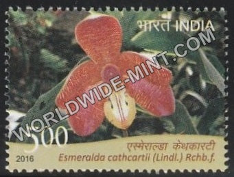 2016 Orchids-Esmeralda Cathcartii MNH