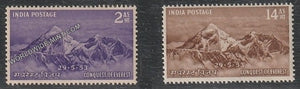 1953 Conquest of Everest-Set of 2 MNH