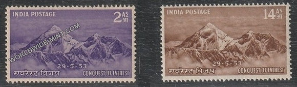 1953 Conquest of Everest-Set of 2 MNH