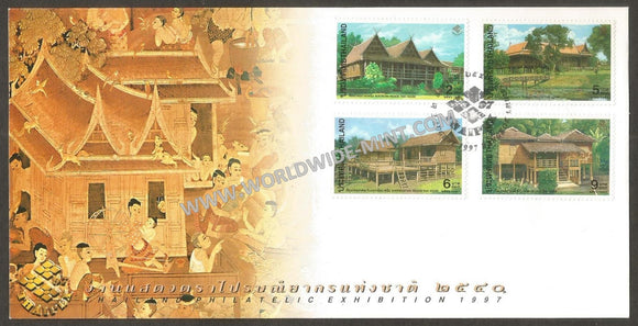 1997 Thailand Regional House Structure FDC #FA30