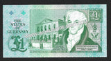 GUERNSEY 1 POUND - 1986-2016 B. Haines Signatory (AA Prefix) P#52d UNC Currency Note N#209965