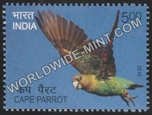 2016 Exotic Birds-Cape Parrot MNH