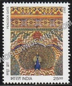 2017 Splendors of India-Peacock Gate, City Palace Jaipur MNH