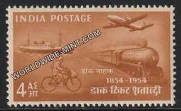 1954 Postage Stamps Centenary-Mail Transport 1954 MNH