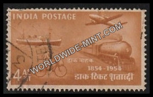 1954 Postage Stamps Centenary-Mail Transport 1954 Used Stamp