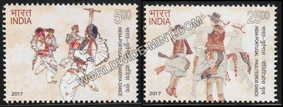 2017 India Portugal Joint Issue-Set of 2 MNH