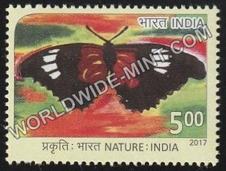 2017 Nature India-Butterfly MNH