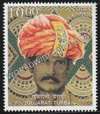 2017 Headgears of India-Gujarati Turban MNH