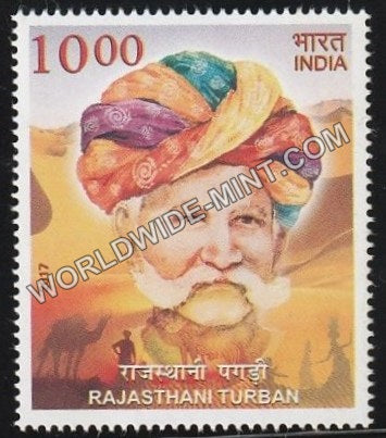 2017 Headgears of India-Rajasthani Turban MNH