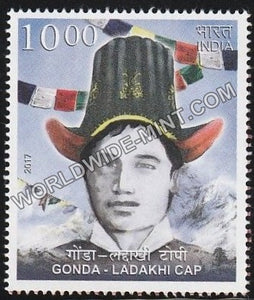 2017 Headgears of India-Gonda Ladakhi Cap MNH