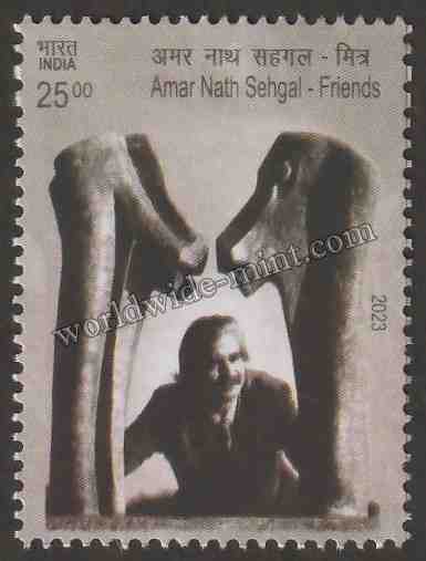 2023 INDIA 75 Years of India - Luxembourg Friendship - Amar Nath Sehgal - Friends MNH
