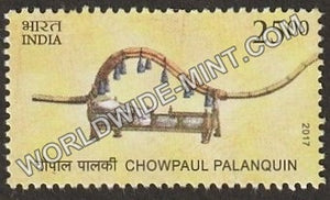 2017 Means of Transport- Chowpal Palanquin MNH
