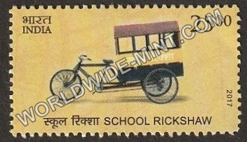 2017 Means of Transport- School Rickshaw MNH