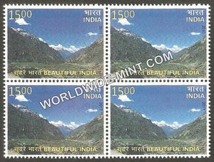 2017 Beautiful India-Lahaul Mountains Block of 4 MNH