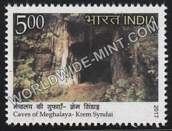 2017 Caves of Meghalaya-Krem Syndal MNH