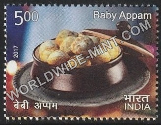 2017 Indian Cuisine-Baby Appam MNH