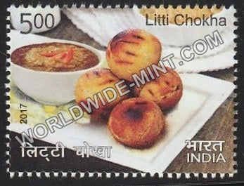 2017 Indian Cuisine-Litti Chokha MNH