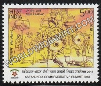 2018 ASEAN India Summit 2018- Kate Festival Viet Nam MNH
