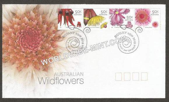 2005 Australia Wildflowers FDC #FA341
