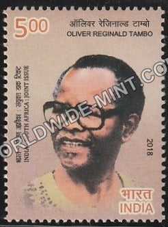 2018 India South Africa Joint Issue-Oliver Reginald Tambo MNH