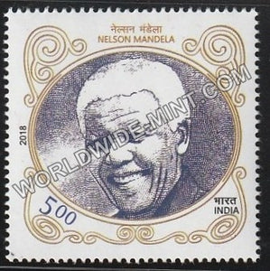 2018 India South Africa Joint Issue-Nelson Mandela MNH