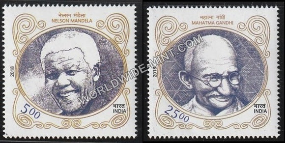 2018 India South Africa Joint Issue-Set of 2 MNH