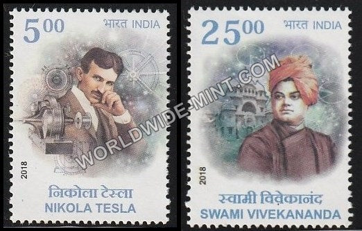 2018 India Serbia Joint Issue-Set of 2 MNH