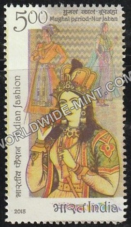 2018 Indian Fashion through the Ages Series-1-Mughal Period Nur Jahan MNH