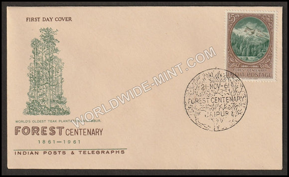 1961 Forest Centenary FDC