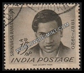 1962 Srinivasa Ramanujan Used Stamp