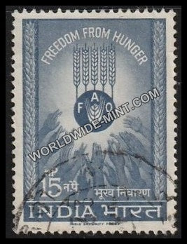 1963 Freedom from Hunger Used Stamp