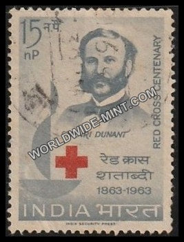 1963 Red Cross Centenary-Hendri Dunant Used Stamp